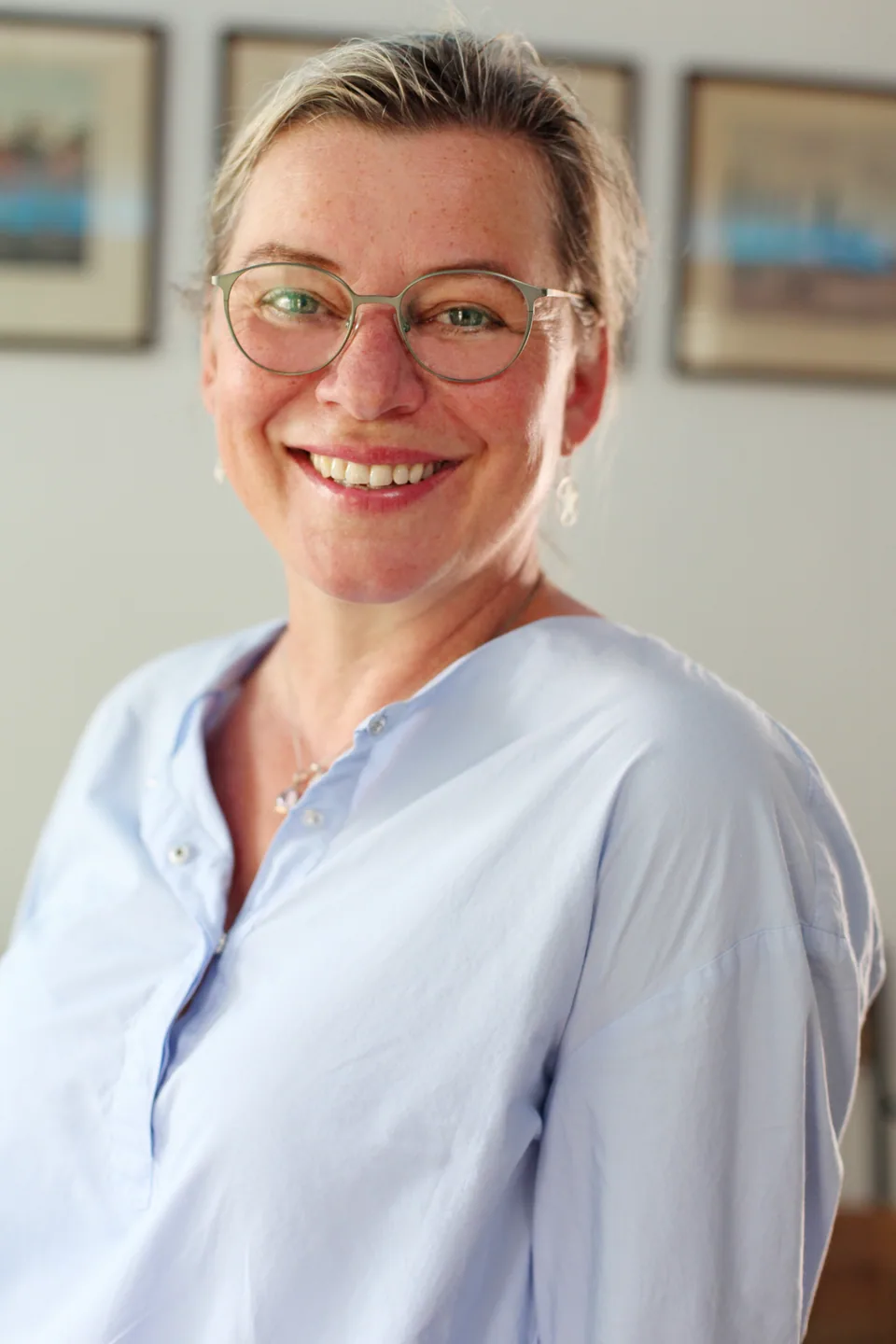 Anke Fochler, your host at Fachwerk63.
